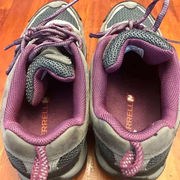 Merrell Azura Hiking Shoes- Womens- Size 6- Purple Gray- [J24362] Athletic - Picture 8 of 8